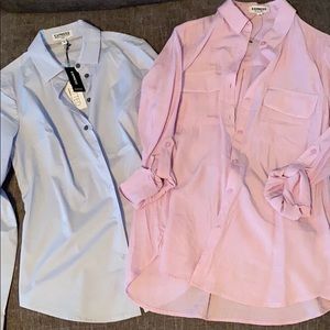 2 women’s EXPRESS work shirts BRAND NEW / BUNDLE